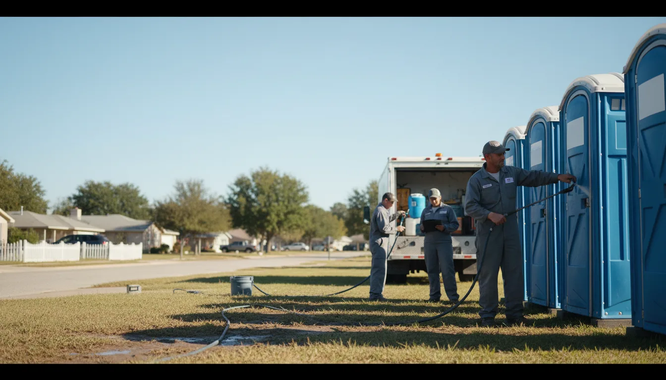 Long-Term Portable Toilet Rental in Bay Port, MI near me